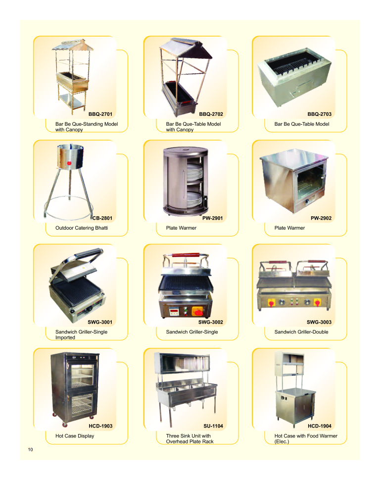 Kitchen Equipment Catalogue Example | Templates At Allbusinesstemplates.com