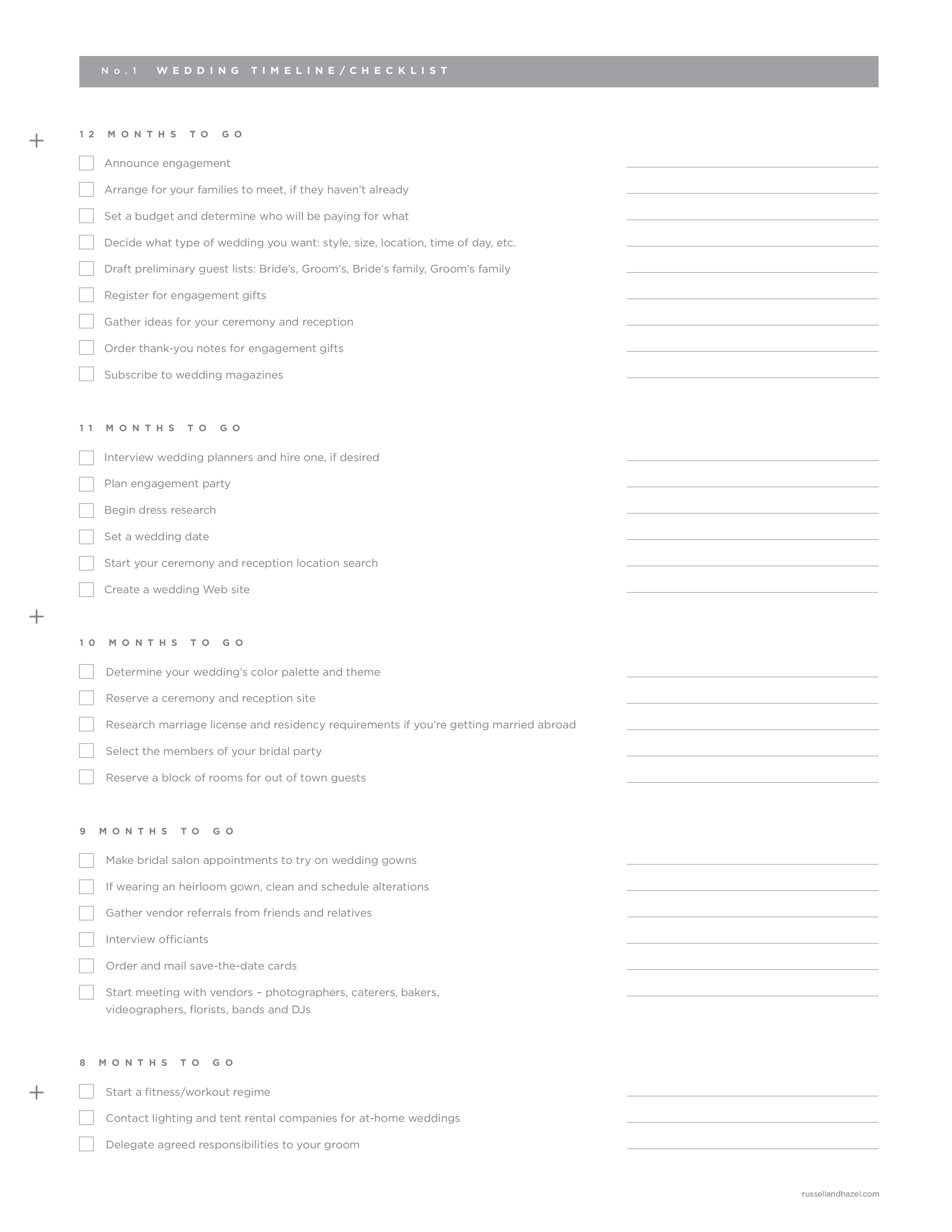 blank wedding day timeline sample template