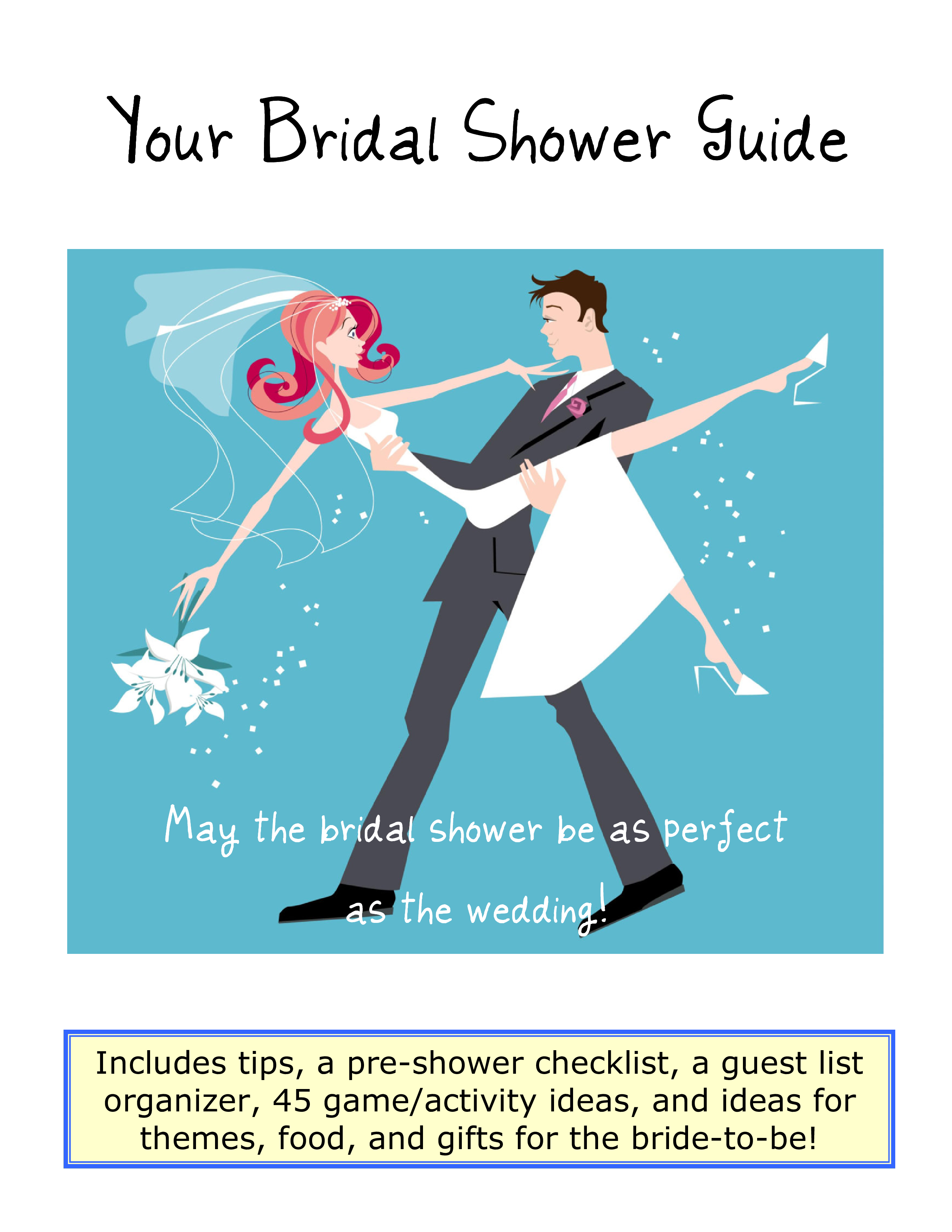 Bridal Shower To Do List Printable main image