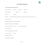 template topic preview image Hr Car Rental Request Form