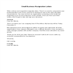Small Business Resignation Letter gratis en premium templates