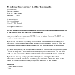 Medical Collection Letter Sample templates. | Business templates ...