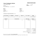 Sales Invoice Excel template gratis en premium templates