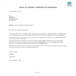 template preview imageLeave of Absence Vacation Approval Letter