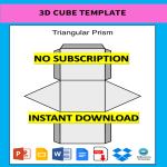 3D Cube Template gratis en premium templates