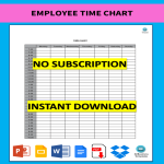 Employee Time gratis en premium templates