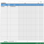 Project Work Plan in Excel gratis en premium templates