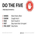 Do the Five Coronavirus EU Poster gratis en premium templates