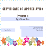 Certificate of Appreciation PDF gratis en premium templates