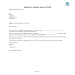 template topic preview image Product Update Sales Letter