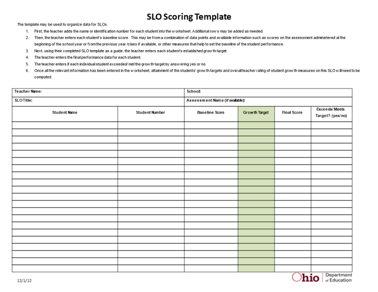 template topic preview image School scoreboard format