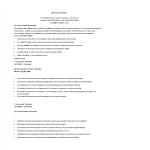template topic preview image School Computer Teacher Resume