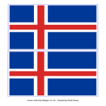 template topic preview image Iceland Flag