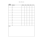 Weekly Work Plan Excel gratis en premium templates
