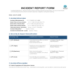 Cyber Security Incident Report template Vorschaubild der VorlageCyber Security Incident Report template