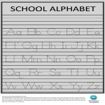 template topic preview image Learn how to write alphabet preschool