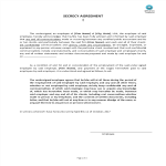 Hr Secrecy Agreement gratis en premium templates