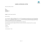 Approve Letter gratis en premium templates