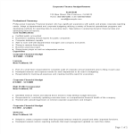 template topic preview image Corporate Finance Analyst Resume