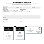 Business Order Form gratis en premium templates