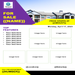 Commercial Real Estate Flyer Template free gratis en premium templates