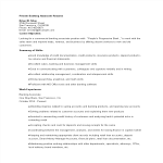 template topic preview image Private Banking Associate Resume