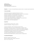 template topic preview image Corporate Banking Analyst CV sample