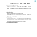 template topic preview image Small Business Marketing Plan