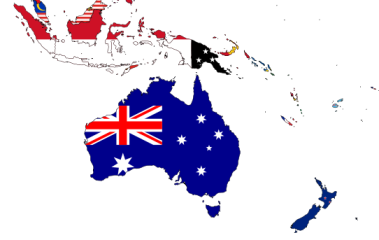 Vorschaubild des Vorlagenthemas Oceania printable flag templates