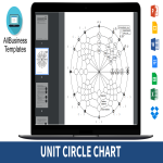 Unit Circle Chart Template gratis en premium templates
