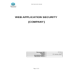 Web Application Security Standard gratis en premium templates