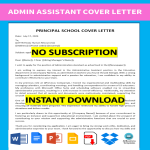 Administrative Assistant Education Cover Letter gratis en premium templates