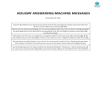template topic preview image Holiday Answering Machine Messages