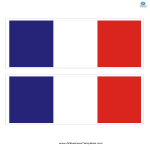 Flag of France gratis en premium templates
