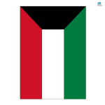 Printable kuwait flag | Business templates, contracts and forms.