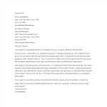 template topic preview image Standard 2 Week Resignation Letter