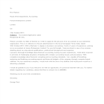 template topic preview image Accountant Job Application Letter