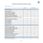 Market Analysis - Worksheet_Industry & Competitive Forces Analysis gratis en premium templates