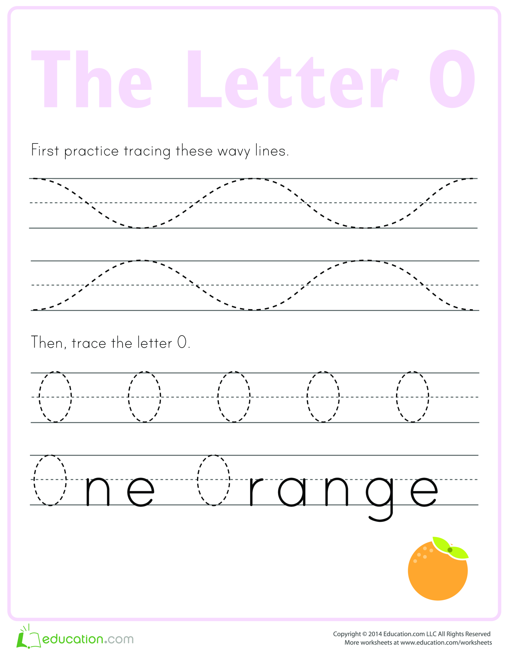 Learn to write letter O gratis en premium templates