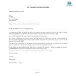Application for cancellation of dd templates sjablonen contracten en