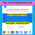 Real Estate Marketing Plan gratis en premium templates