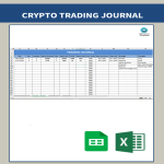 Vorschaubild der VorlageCrypto Trading Journal