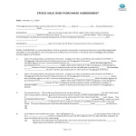 template topic preview image Corporation Buy Sell Agreement Form