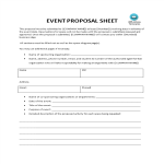 template preview imageEvent Proposal Sheet