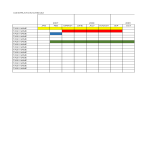 Construction schedule spreadsheet in Excel gratis en premium templates