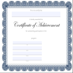 Certificate Of Achievement gratis en premium templates