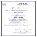 Laboratory Quality Management Certificate gratis en premium templates