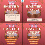 Easter Pamphlet gratis en premium templates