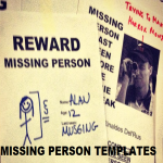 Vorschaubild des Vorlagenthemas Missing Person Template
