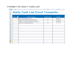 template topic preview image Daily Task List